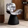 Banqueta Giratória de Luxo Leve para Maquiagem, Cadeira de Maquiagem para Quarto, Cadeira de Jantar de Luxo Leve de Alta Qualidade, Cadeira para Manicure em Casa, Cadeira com Encosto