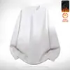 Sudadera de otoño e invierno para hombre, corte holgado, forro polar, engrosada, sin capucha, cuello redondo, manga larga, talla grande, moderna y versátil