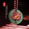 Cabezas de sellos de cera multicapa en relieve directamente de fábrica, venta al por mayor de cabezas de cobre con bestias sagradas como el Dragón Verde, Tigre Blanco, Ave Fénix Roja y Tortuga Negra