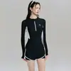 Traje de Neopreno de Dos Piezas para Mujer, Moderno, Ceñido, Deportivo, Protección Solar, Secado Rápido, Traje Profesional para Natación y Surf, Ropa de Baño de Alta Gama