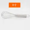 Batedor de ovos manual de aço inoxidável 304 para cozinha, mixer manual de cozinha