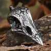 Nuevo Tótem de Hueso Viento del Norte Calavera de Cuervo Colgante de Collar Colgante Personalizado