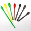 Cuchara de muestreo Cuchara de cuerno para medicina 3*1 Cuchara de cuerno para medicina 180-220 mm Cuchara de plástico para medicina 3*1 Cuchara de plástico para medicina 220 mm