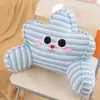 Almohada de Hielo de Seda Fresca para Cabecera, Soporte Lumbar, Cojín Suave, Cojín Grande para Respaldo para Dormitorio de Estudiante, Lectura, Soporte de Cintura para Embarazo, Almohada Mágica