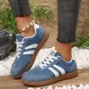Comercio Exterior Tallas Grandes Otoño/Invierno 2026 Zapatos Planos Casuales de Tabla Antideslizantes Zapatos de Entrenamiento Alemanes Transfronterizos Ligeros Deportivos Zapatos Forrest Gump Zapatos de Mujer