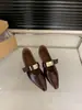 Zapatos plateados Mary Jane de punta para mujer, estilo coreano, estilo francés, elegantes, de hada, suela gruesa, para primavera y otoño, nuevo estilo