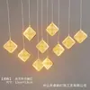 Novo Lustre LED Luminoso de Teto para Casamento Hotel Salão de Banquetes Palco Decorações Suspensas Aéreas Adereços de Decoração de Casamento Atacado