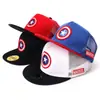 Nuevos Sombreros Infantiles de Primavera y Otoño para Niños y Niñas Gorras de Béisbol Hip-Hop de Spider-Man Sombreros de Dibujos Animados Europeos y Americanos Anime F224
