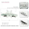 Outono e inverno novo Francês Alexandria com temperamento elegante clip de cabelo de floco de neve para senhoras clipe superior Yiwu acessórios de cabelo cocar