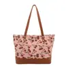 Nova bolsa de ombro feminina com estampa de cereja, moderna e estilosa, elegante e casual, perfeita para mães