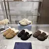 Zapatillas de Media Puntera Birkenstock Versión Alta Familia P para Mujer Ropa Exterior Invierno Suela Gruesa Slip-on Fondo Plano Zapatillas de Algodón Comercio Exterior