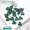 Joyería para Uñas con Pedrería de Punta Esmeralda al por Mayor Decoración de Uñas Mini Marquise Chispeante Gota de Agua Paloma de Amor Huevo