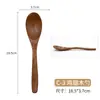 Artículos de Fan, Cucharas de Miel Domésticas Envueltas en Hilo, Venta al por Mayor de Fabricante, Personalización de Logo, Cucharitas de Café, Vajilla de Madera, Cucharas de Madera