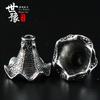 Diy Borla Flor Acessórios de Chapéu Prata Tibetana Borla Chapéu Vintage Imitação Prata Borla Chapéu Flor Chifre Grande Acessórios Pendurados para Carro