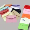 11,5*8 Mini Envelope Colorido Puro Porta-Cartão de Membro Envelope de Convite Armazenamento de Cartão de Visita