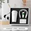 Souvenirs Personalizados para Eventos de Aniversario Corporativo para Clientes y Empleados, Set de Regalo Empresarial de Taza de Café Lock&Lock de Alta Gama
