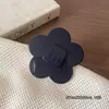 Presilha de Cabelo de Acetato Estilo Coreano com Laço Floral Feito à Mão, Presilha Lateral para Franja, Presilha Bico de Pato de Alta Qualidade, Acessório de Cabelo Versátil