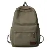 Mochila de Lona para Salidas Casuales, Gran Capacidad, Mochila Escolar para Hombre de Nuevo Estilo, Bolso de Lona para Viajes al Aire Libre, Mochila para Hombre y Mujer