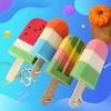Amazon al por mayor color helado paleta de hielo esponja multicolor esponja compuesta helado toallita de limpieza cordón exquisito