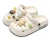 Zapatos Croc para Mujer, Ropa de Exterior de Verano, Nuevas Sandalias de Eva con Suela Gruesa 2026, Antideslizantes, Chanclas de Playa Antiolor para Mujer