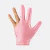 Guantes de billar profesionales finos de tres dedos, hechos a medida para hombres y mujeres, adecuados para manos izquierda y derecha, ligeros y transpirables
