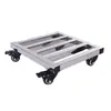 Suporte para Vaso de Flores Base Suporte Bandeja Móvel Multifuncional Rodízios Aço Inoxidável Aquário Bonsai Rack de Pesagem Suporte para Flores