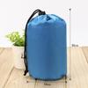 Bolsa de embalagem de tecido Oxford diamante poliéster com cordão bolso retrátil bolsa de acabamento para armazenamento de roupas atacado