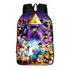 Mochila Escolar Infantil de Anime Transfronterizo de Gran Capacidad con Estampado de Dibujos Animados, Mochila Cómoda Transpirable que Reduce la Carga, Bolsa para Computadora