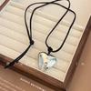 Bolsa de Llaves de Cuero Larga tipo Coreano Extraíble Accesorios para Colgar en el Cuello Colgante de Cuello Magnético Multifunción Soporte de Gafas de Sol de Cuero Collar