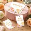 Tarjeta de felicitación fresca y sencilla para el Día de la Madre para Estudiantes y Jardín de Infancia DIY Mom Decoración de Tarjeta Flor Pastel Tarjeta colgante