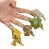 Dinosaurio que muerde el dedo juguete para niños niño popular en línea Jurásico Tiranosaurio Triceratops Dragón mini dinosaurio