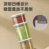 Frascos de Plástico Sellados de Grado Alimenticio para Almacenamiento a Prueba de Humedad en la Cocina de Granos, Productos Secos, Frijoles y Cereales