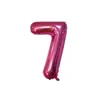 Globos de Aluminio con Números Grandes Versión Americana de 40 pulgadas para Decoración de Fiesta de Cumpleaños Globos de Aluminio con Números