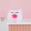 Nova Decoração Criativa de Gato Diabo de Halloween Pequena Estatueta Alívio de Estresse Cura Tendência Resina Fofa Ornamento de Mesa
