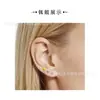El Titanio Crea Todas las Cosas Nuevas Aleación de Titanio F136 Rosca Interna Corte de Corona Zirconio 5A 6mm Stud para Hélice de Oreja Súper Brillante Cabeza de Repuesto