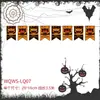 Decoração de Bandeira de Papel Desenho Animado de Halloween Tema Fantasma Abóbora Fantasia Casa Assombrada Atmosfera Layout Cena Decoração Bandeira