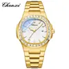 Reloj para Hombre Chenxi Simple Moda Negocios Cuarzo Correa de Acero Luminoso Resistente al Agua Calendario con Diamantes Fabricante Venta al por Mayor