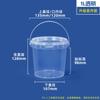 Baldes de Embalagem para Vegetais em Conserva para Viagem de Grau Alimentício PP Atacado, Baldes de Plástico Transparentes Selados para Molho de Hot Pot, 1L-20L