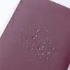 Funda Protectora para Pasaporte Transparente Mate Funda Multifuncional para Pasaporte Portatarjetas Funda para Tarjeta de Identificación Funda Protectora para Documentos de Viaje