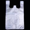 Bolsa de plástico transparente blanca tamaño pequeño bolsa tipo chaleco bolsa de compras de supermercado bolsa para llevar comida bolsa tipo chaleco