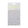 Adesivos de Unha Estrela e Lua Planos 3D Hot Stamping Dourado e Prateado Deus Sol Estrela e Lua Adesivos de Unha Joias Estilo Dh