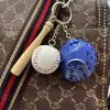 Llavero Colgante Mini Béisbol Transfronterizo Accesorios Deportivos Casuales Softbol Béisbol Pequeños Accesorios Fabricante de Manualidades