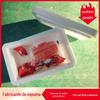 Caixa de espuma personalizada Express Caixa especial para conservação de alimentos frescos Caixa refrigerada para embalagem de frutas e frutos do mar Caixa pequena com isolamento térmico reforçado