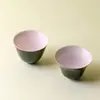 Taza de Té Verde Hoja de Bambú con Esmalte Mineral Original Ino Kui Song, Taza Maestra Exquisita Hecha a Mano de Lujo Ligero, Taza de Degustación para Juego de Té Kung Fu, Taza Individual