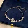 Nuevo Pulsera de Malla Redonda Retorcida con Circonita Diseño de Nicho de Moda Versátil para Viajes Diarios para Mujeres