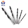 Juego mixto de 16 brocas helicoidales broca para construcción broca para carpintería metal pared de cemento bloque de madera agujero taladro manual