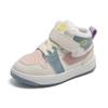 Zapatos Deportivos Infantiles 2025 Primavera y Otoño Nuevos Zapatos Casuales para Niñas de Caña Alta Antideslizantes Tenis para Niños Zapatos de Bebé con Suela Suave