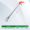 Cabeça redonda de ferro cabo curvo pinça de pegar estendida artefato de saneamento dispositivo de pegar clipe de cabo estendido artefato pinça sanitária