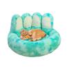 2025 Nuevo Modelo Cama para Perro Labubu Pata de Oso Cama para Gato Cama para Mascotas Pelo de Conejo Felpa Larga Cama Redonda para Perro Calidez de Invierno