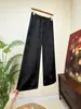 Pantalones Casuales de Jacquard Estilo Chino Nuevo Zhi Li para Mujer, Nuevo Modelo Primavera 2026, Color Sólido, Estilo Nacional, Pantalones Relajados y Versátiles